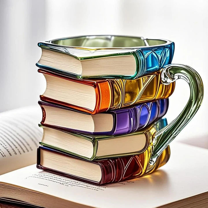 Tasse 3D Bonheur de Lecture faite à la main – originale